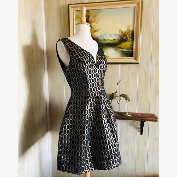 Ark & Co Metallic Party Dress - Picture 2 of 8